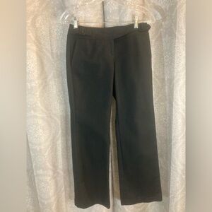 Ann Taylor Women’s Cotton/Lycra Blend Black Trouser Size 2P